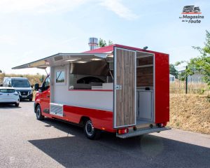 Camion pizza sur masure